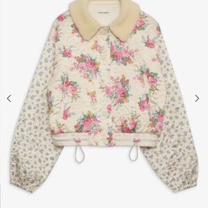 For Love and Lemons Puffer Jacket-Marlee Cropped Puffer Coat. Like New.